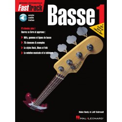 FastTrack Basse Méthode 1 Livre et Audio en Ligne