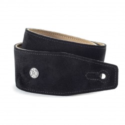 Jim Dunlop Courroie 2.5'' en Daim Noir