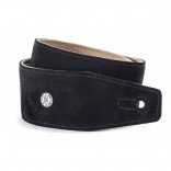 Jim Dunlop Courroie 2.5'' en Daim Noir