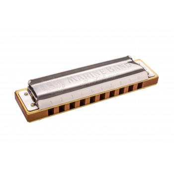 Hohner 1896 Harmonica Marine Band Clé de A