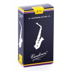 Vandoren Anches Sax Alto 2 1/2 Vendu à l'Unité