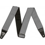 Fender Courroie 2'' Houndstooth Blanc