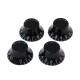 Gibson Top Hat Knob Black (4-Pack)