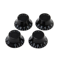 Gibson Top Hat Knob Black (4-Pack)
