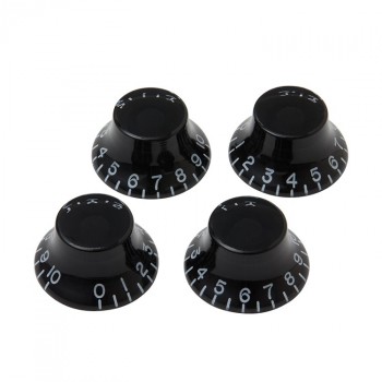 Gibson Top Hat Knob Black (4-Pack)