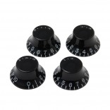 Gibson Top Hat Knob Black (4-Pack)