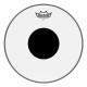 Remo Clear Black Dot 12"