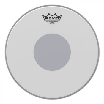 Remo Coated Black Dot 12"