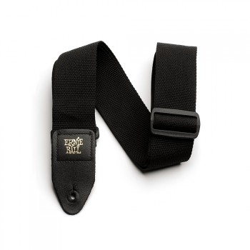 Ernie Ball Courroie Polypro Deluxe Noir