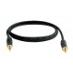 Digiflex 1/8 TRS Mâle  à 1/8 TRS Mâle 6 pouces  (3.5MM)