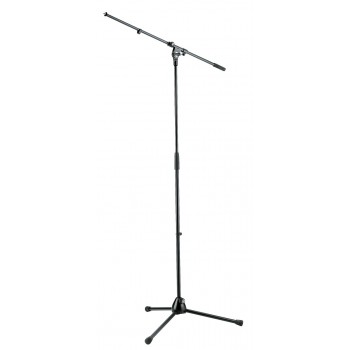 K&M 210/2 Noir Support Microphone avec Perche