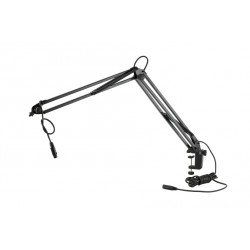 K&M Support de Bureau Articulé pour Micro Broadcast
