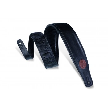 Levy's Courroie 2.5" Signature Series Cuir Noir
