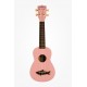 Makala Soprano Ukulele Shark Bridge Rose