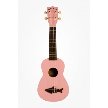 Makala Soprano Ukulele Shark Bridge Rose
