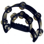 Mano Percussion Double Cutaway Tambourine Noire