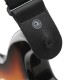 Planet Waves Solid Brass Strap Button - Black
