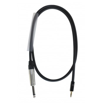 Digiflex Câble 1/8 TRS Mâle à 1/4 Mono Mâle 6'