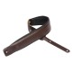 Levy's Courroie 2.5" Cuir Rembourré Noir