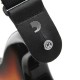 Planet Waves Solid Brass Strap Button - Black