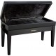 Roland Banc de Piano Duet Noir Satiné Ajustable