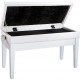 Roland Banc de Piano Duet Noir Satiné Ajustable