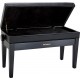 Roland Banc de Piano Duet Noir Satiné Ajustable