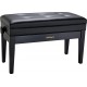 Roland Banc de Piano Duet Noir Satiné Ajustable