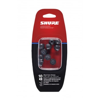 Shure Embout en Mousse Noir Large