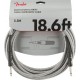 Fender Pro Series Instrument Cable 18.6' Red Tweed