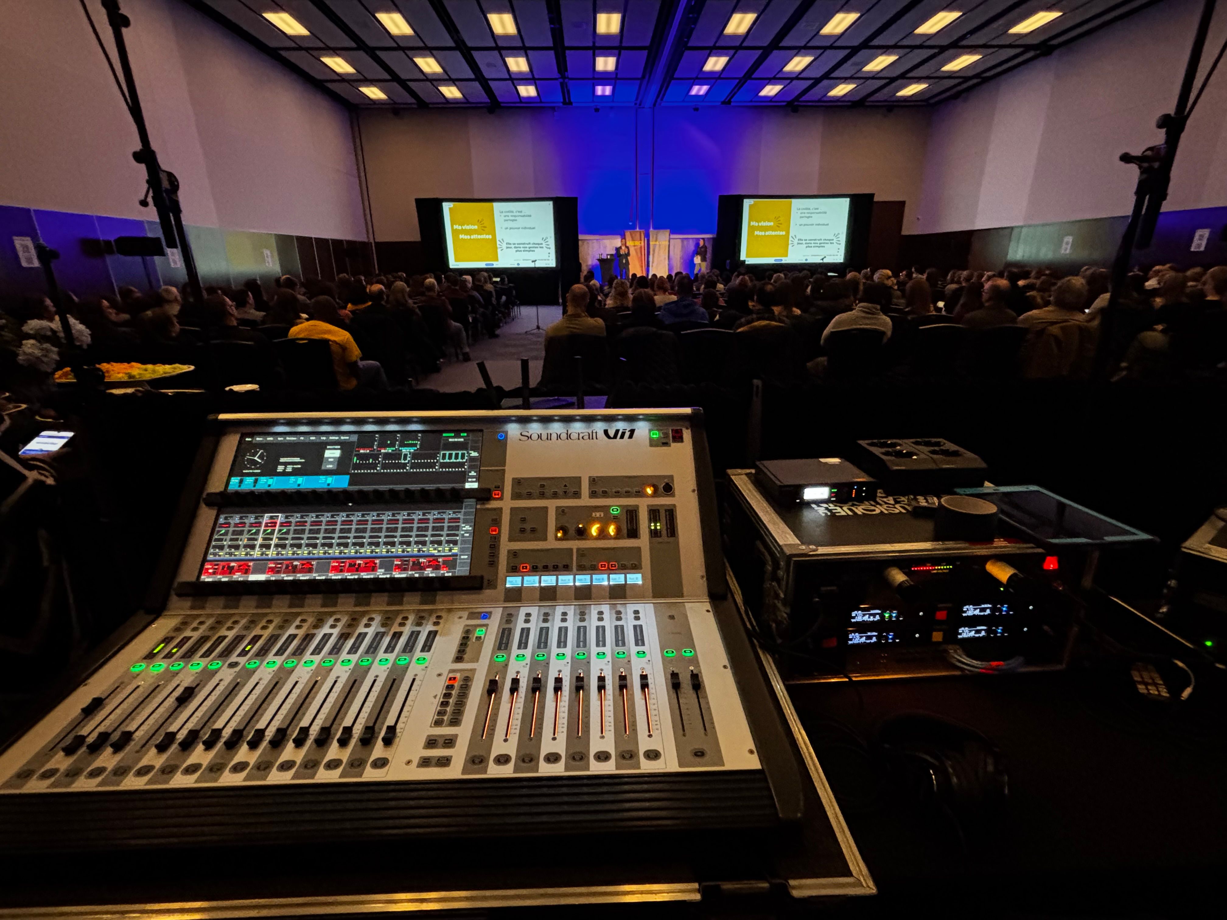 Console de son